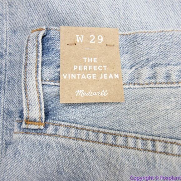 NEW Madewell The Perfect Vintage Jean in‎ Fitzgerald Wash, 29 - Picture 12 of 16